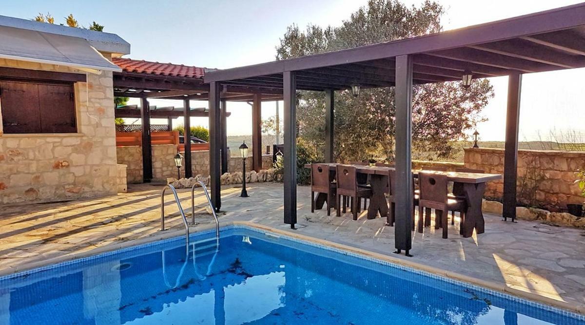 Magnificent Villa In Akamas Peninsula Paphos Extérieur photo
